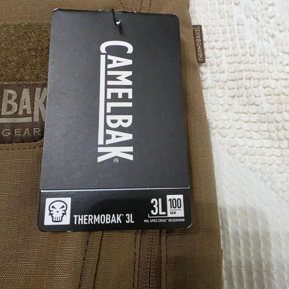 CamelBak ThermoBak 3L Hydration Pack NEW Lifetime Guarantee Tan